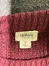 UpWest Solid Burgundy Pullover Sweater Size S - photo 7
