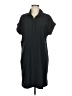 Hi-Tec Solid Black Casual Dress Size M - photo 1
