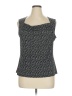 Jones Studio Black Sleeveless Top Size XL - photo 1