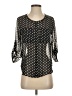 papermoon designed exclusively for Stitch Fix 100% Polyester Polka Dots Black 3/4 Sleeve Blouse Size XS - photo 1