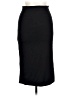PoshDivah Solid Black Formal Skirt Size M - photo 1