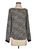 Ann Taylor 100% Polyester Tweed Black Long Sleeve T-Shirt Size XS - photo 1