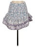 Saylor 100% Cotton Paisley Blue Casual Skirt Size XS - photo 1