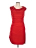 Spense 100% Polyester Solid Red Cocktail Dress Size 10 - photo 1