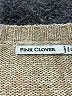 Pink Clover 100% Polyester Tan Pullover Sweater Size XL - photo 7