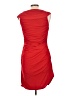 Spense 100% Polyester Solid Red Cocktail Dress Size 10 - photo 2