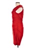 Spense 100% Polyester Solid Red Cocktail Dress Size 10 - photo 5