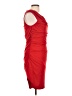 Spense 100% Polyester Solid Red Cocktail Dress Size 10 - photo 4