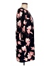 Old Navy 100% Polyester Print Black Casual Dress Size L - photo 4
