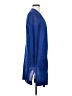 Halogen Solid Blue Cardigan Size S - photo 4