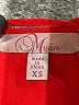 Myan 100% Polyester Red Sleeveless Blouse Size XS - photo 7