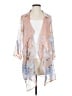 Forever 21 100% Polyester Pink Kimono Size S - photo 1