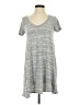 Soprano Gray Casual Dress Size S - photo 1