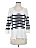 Talbots 100% Linen White 3/4 Sleeve Top Size S - photo 1