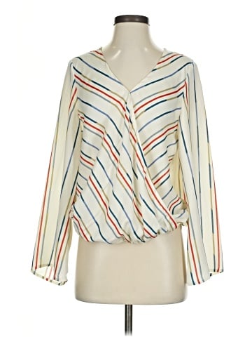 Sunday in Brooklyn Long Sleeve Blouse (view 1)