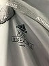 Adidas 100% Polyester Silver Track Jacket Size XS - photo 6