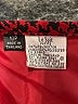 Le Suit 100% Polyester Plaid Red Formal Skirt Size 10 (petite) - photo 4