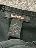 Express 100% Cotton Solid Black Casual Skirt Size 4 - photo 4