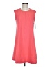 DKNY Solid Pink Casual Dress Size 8 - photo 1