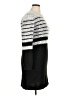 Calvin Klein Gray Black Cocktail Dress Size M (estimated) - photo 4