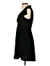 Aqua Solid Black Cocktail Dress Size XS - photo 5