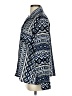 Pencey 100% Polyester Print Blue Long Sleeve Blouse Size 2 - photo 5