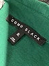 Como Black 100% Polyester Green Long Sleeve Blouse Size XL - photo 7
