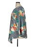 Ruby Rd. 100% Polyester Floral Gray 3/4 Sleeve Blouse Size 1X - photo 5