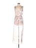 Hot Miami Styles 100% Polyester Paisley Pink Red Jumpsuit Size M - photo 1