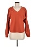 Madewell Solid Orange Pullover Sweater Size M - photo 1