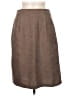 Shein 100% Polyester Solid Brown Casual Skirt Size 6 - photo 1