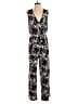 Unbranded Print Black Jumpsuit Size S - photo 1