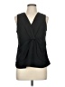 Soft Surroundings 100% Polyester Black Sleeveless Blouse Size M - photo 1