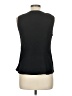 Soft Surroundings 100% Polyester Black Sleeveless Blouse Size M - photo 2