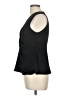 Soft Surroundings 100% Polyester Black Sleeveless Blouse Size M - photo 5