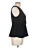 Soft Surroundings 100% Polyester Black Sleeveless Blouse Size M - photo 4