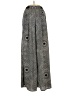 Fire Los Angeles 100% Polyester Paisley Gray Casual Pants Size XS - photo 1
