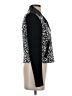 Rebecca Taylor Animal Print Black Jacket Size 2 - photo 4