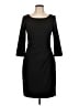 Calvin Klein Solid Black Cocktail Dress Size L (estimated) - photo 1