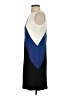 Ann Taylor Color Block Blue Cocktail Dress Size 0 - photo 5