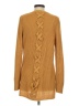 Pinque 100% Acrylic Tan Gold Cardigan Size S - photo 2