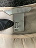H&M 100% Polyester Tan 3/4 Sleeve Blouse Size 6 - photo 4