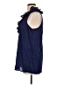 Old Navy Blue Sleeveless Blouse Size L - photo 5