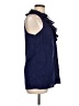 Old Navy Blue Sleeveless Blouse Size L - photo 4