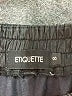 Etiquette 100% Polyurethane Black Track Pants Size S - photo 7