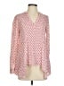Maeve 100% Rayon Pink Long Sleeve Blouse Size 0 - photo 1