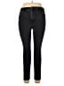 Ann Taylor LOFT Stripes Black Jeans Size 14 - photo 1