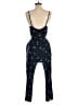 Millibon 100% Rayon Graphic Blue Jumpsuit Size S - photo 2