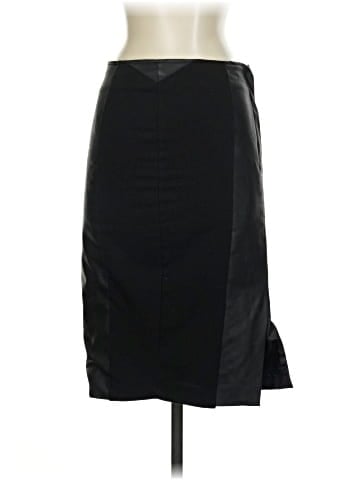 Costa Blanca Faux Leather Skirt (view 2)
