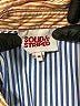 Solid & Striped Color Block Yellow Short Sleeve Button-Down Shirt Size M - photo 6
